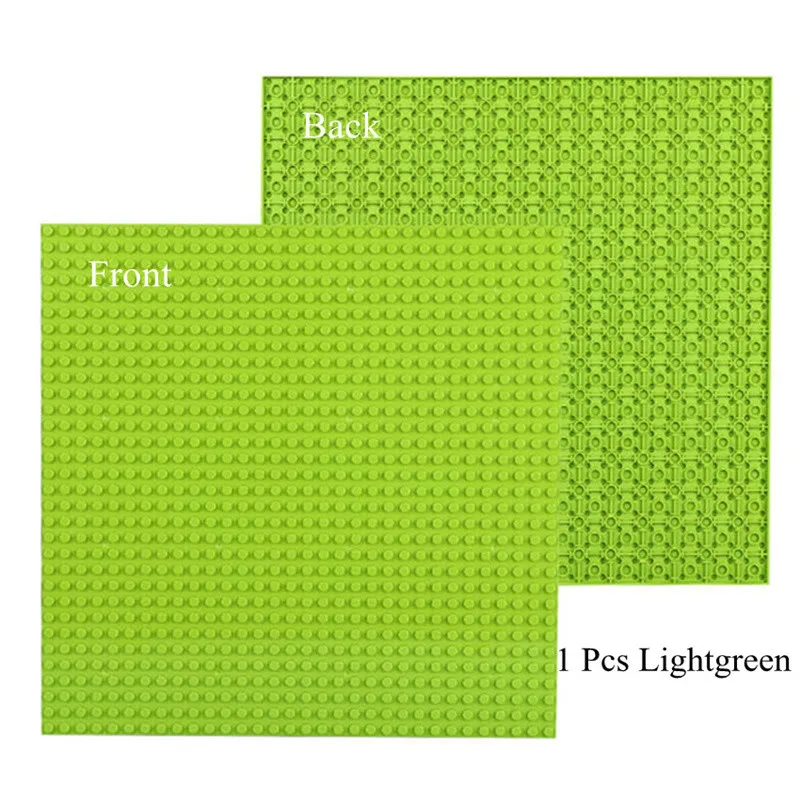 14 Farben, 32 x 32 Punkte, doppelseitige Grundplatte, Bausteine, klassische Grundplatte, Ziegel, Kinderspielzeug, kompatibel mit Markenblöcken