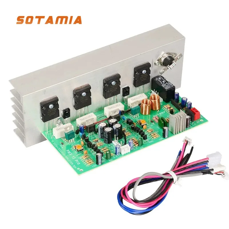 

Аудиоусилитель SOTAMIA 2SA1943 2SC5200, 300 Вт x 2, стерео, высокомощный, для домашних колонок