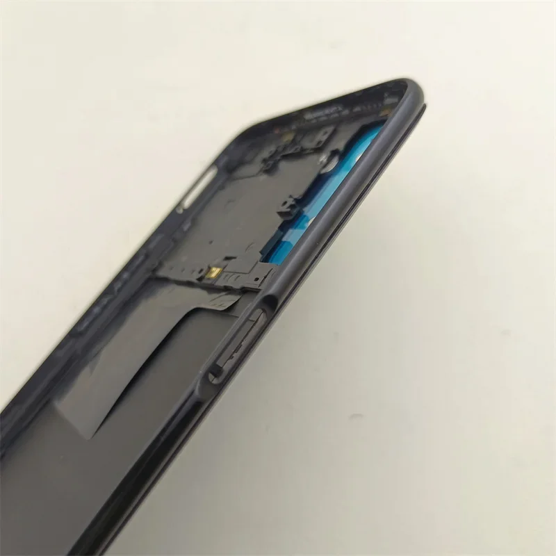 Full Housing Case For OPPO Realme 6 Pro Middle Frame+Glass Battery Cover door Replacement Parts