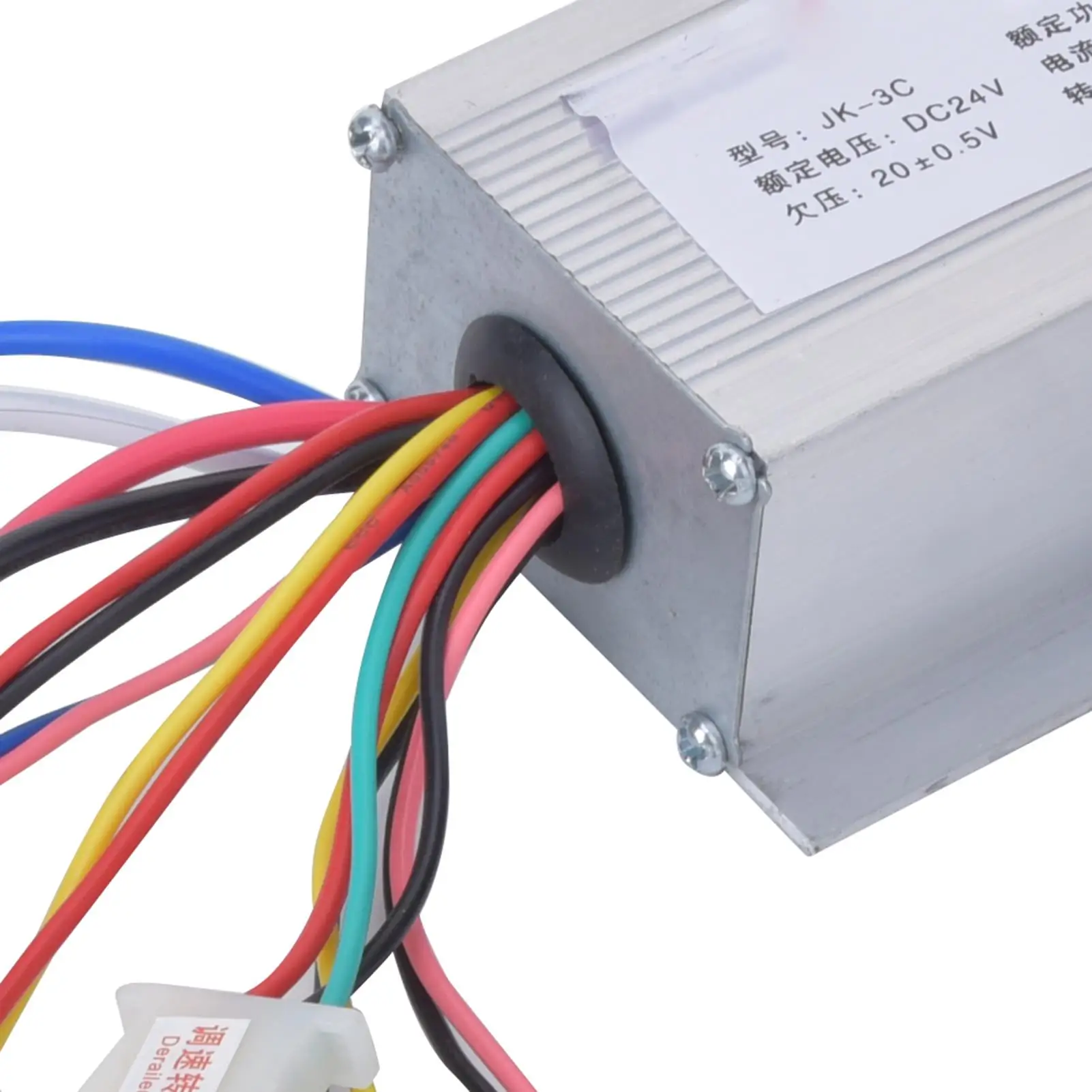 24V 250W Electric Bike Motor Controller - Aluminum Alloy Brush Controller for E-Scooter & E-Bike Accessories