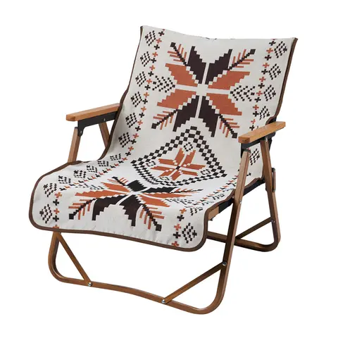 야외 캠핑 휴대용 민족 스타일 보헤미아 담요 의자 커버