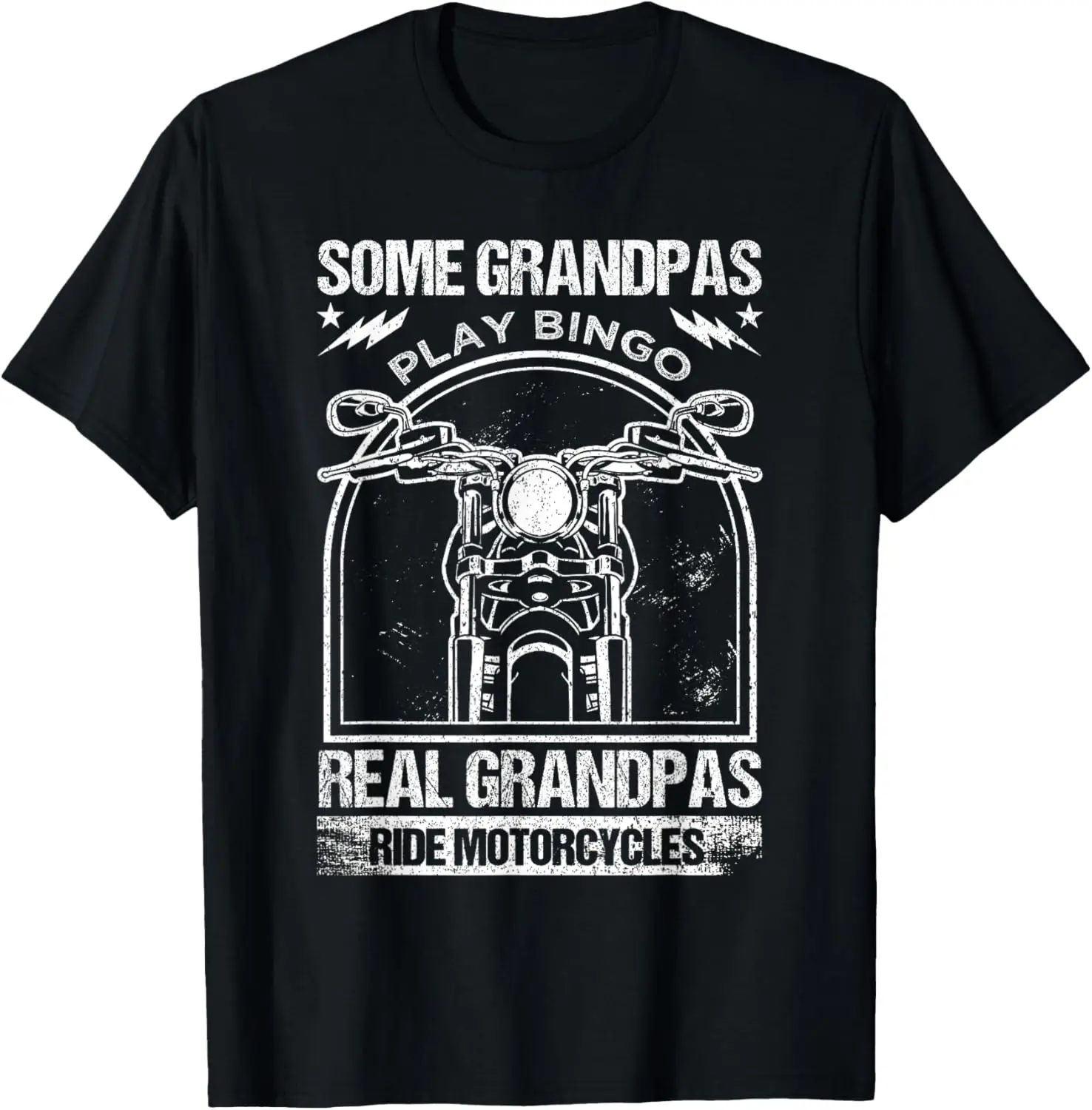 

Футболка Real Grandpas Ride Motorcycles Biker Grandpa
