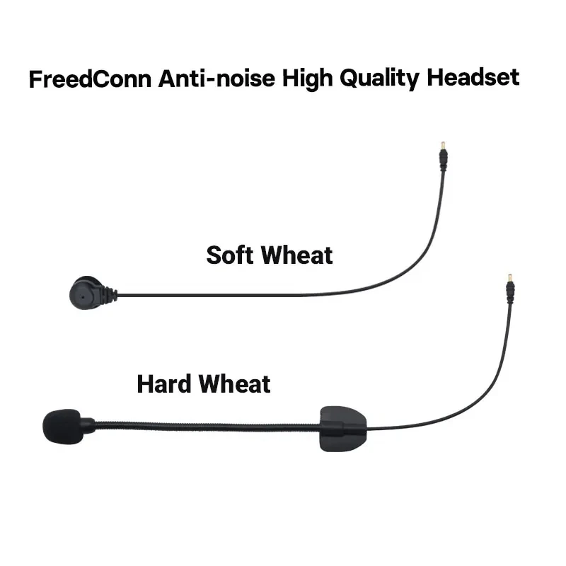 Freedconn-intercomunicador para casco de motocicleta, auriculares para T-COM, VB, T-COM, SC, Bluetooth, accesorios