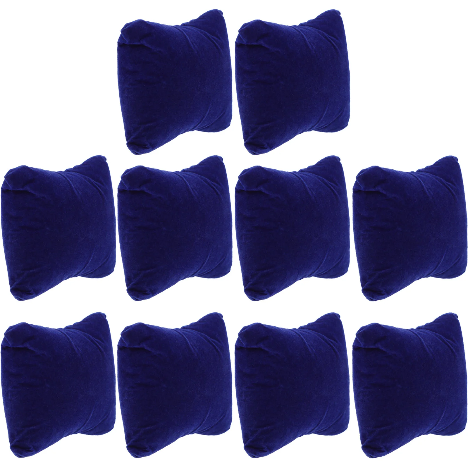 

10Pcs Watch Display Small Pillows PU Sponge Jewelry Cushion Bracelet Bangle Storage Case Decorative Display for Watches Jewelry