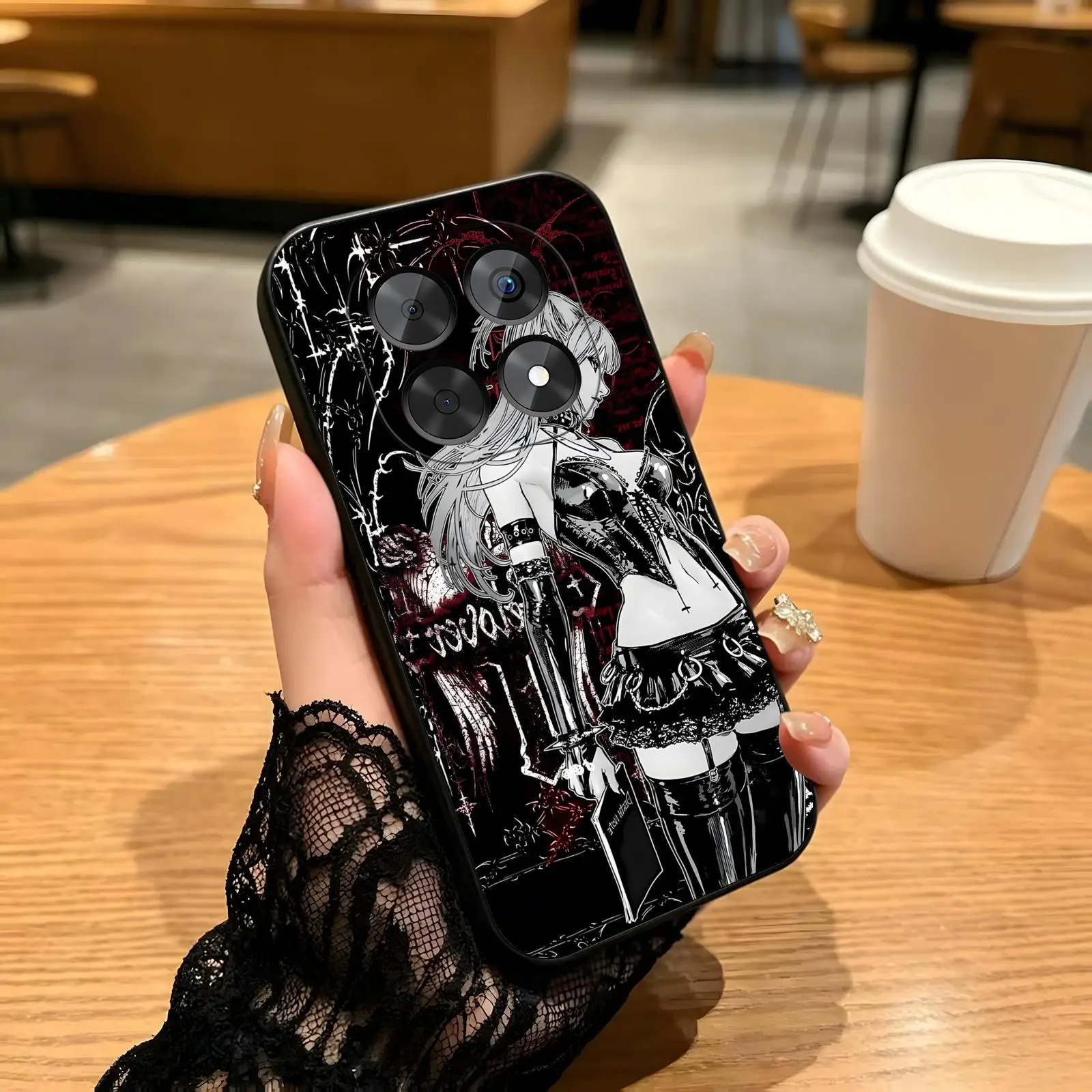 Funda para teléfono con diseño de Death Note, estilo anime japonés, para Redmi Note 17, 15, 14, 13, 12 Pro Plus 5G, 14C, A3. Funda blanda de color negro resistente a golpes.