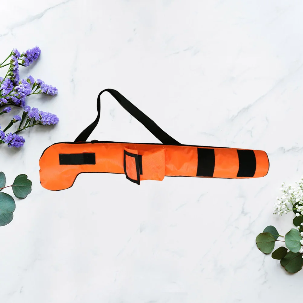 Golf Club Bag For Waterproof Durable Outdoor Training Carrier Simple Club Tote Bag With Shoulder Strap Orange