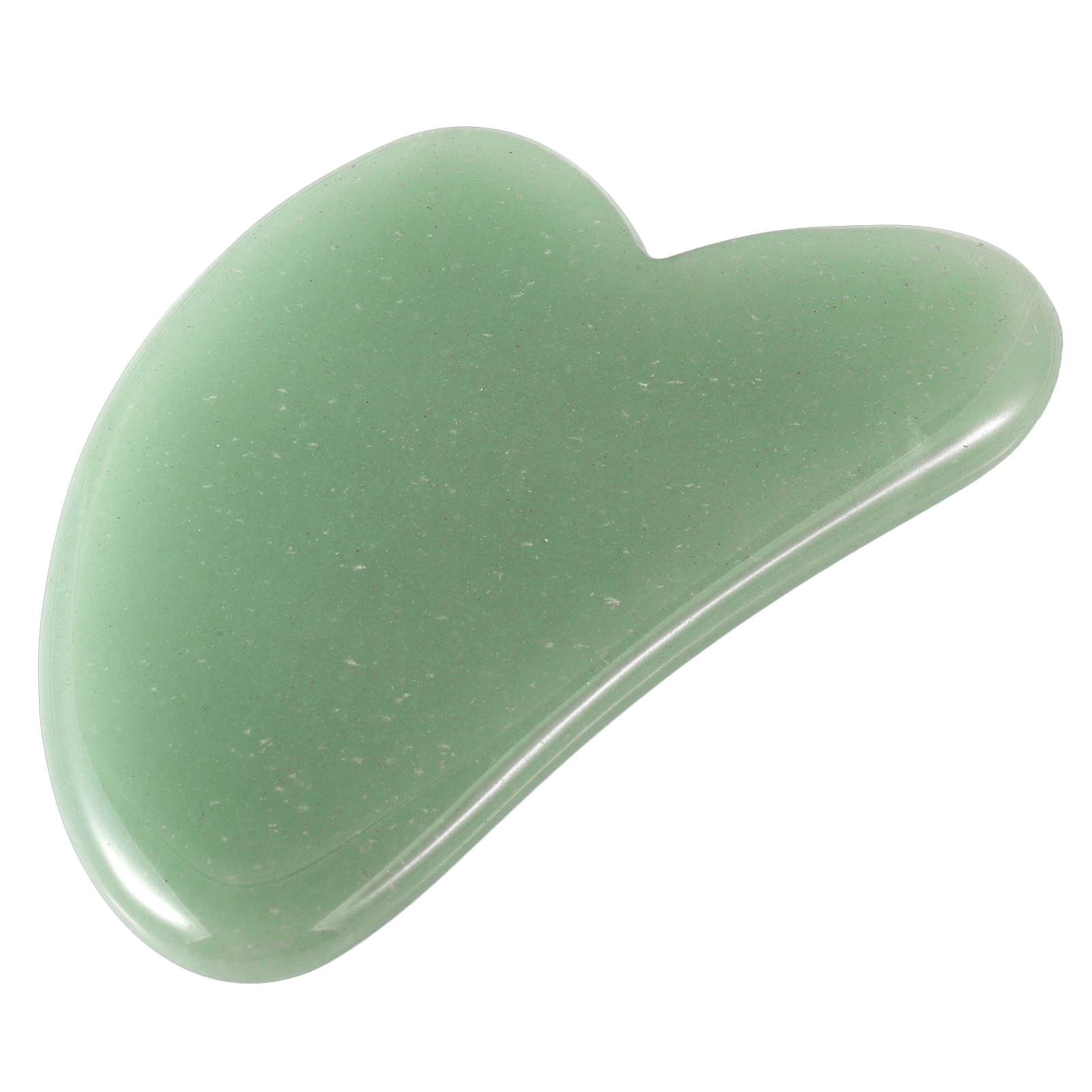 Avventurina verde naturale Gua Sha raschiando strumenti di massaggio per la cura della pelle del viso e del corpo Gua-Sha Stone per la terapia