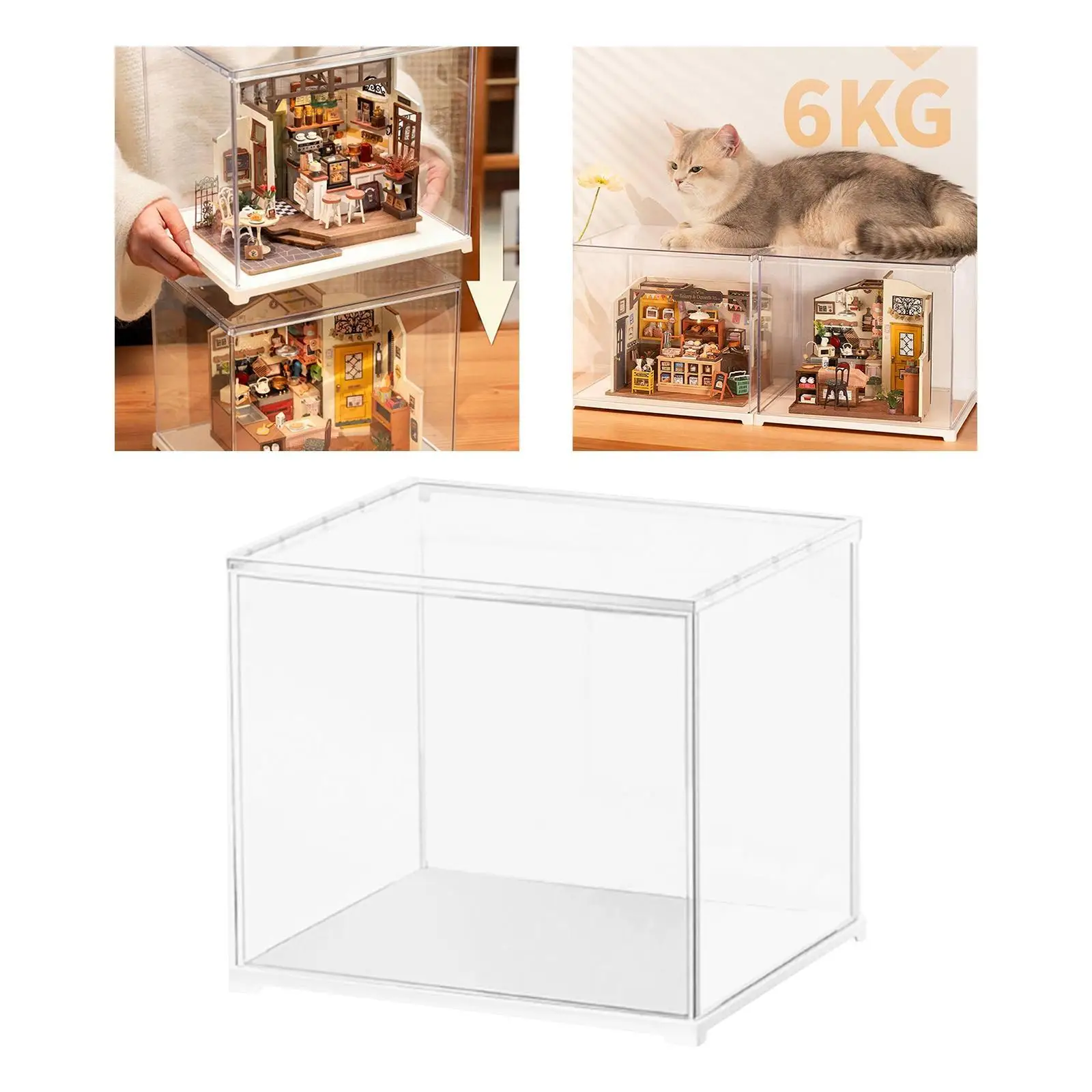 

Акриловая коробка для демонстрации, составная универсальная фигурка, дисплей для модели игрушек