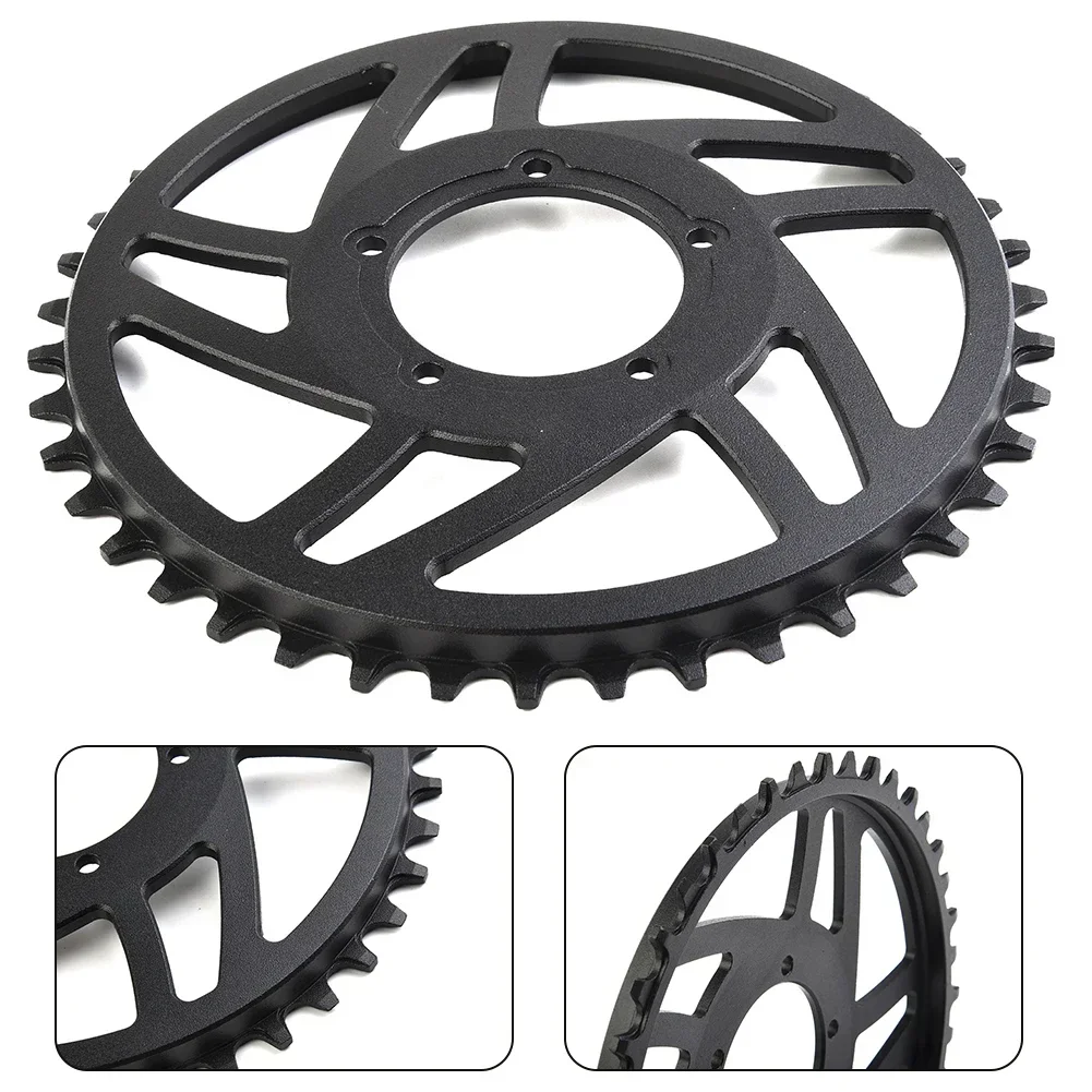 Brand New ChainRing Crankset Parts 175*175*14mm Aluminum Alloy Correction For Electric Bicycle Offset FOR -BAFANG BBS01 BBS02