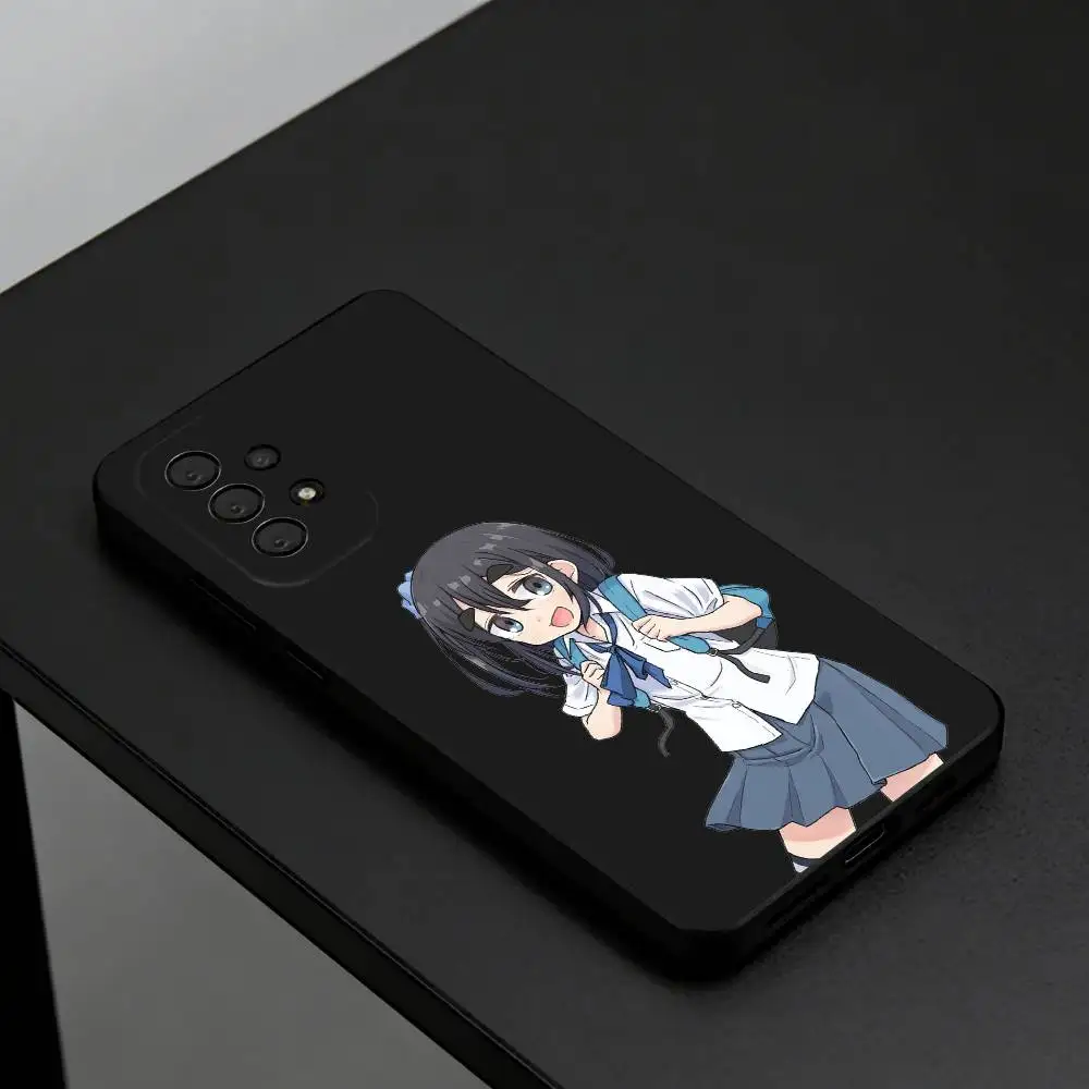 Satsuki Amamiya Mono Anime TV Phone Case For Samsung S26,S25,S24,S23,S22,Plus,Cover  Black Shell