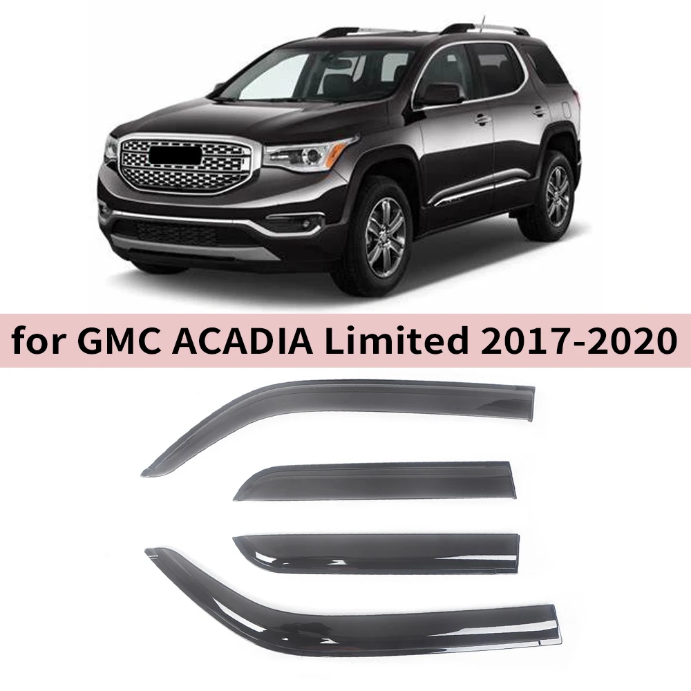 

Window Visor for GMC ACADIA Limited 2017 2018 2019 2020 2021 2022 2023 2024 Wind Deflectors Rain Guards Door Visor Vent Shades