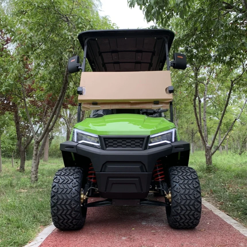 Brand New Golf Cart Street Legal 2 Seat Electric Golf Cart Wholesale Price Rapid Delivery New Energy Electric Four-Wheel Vehicle