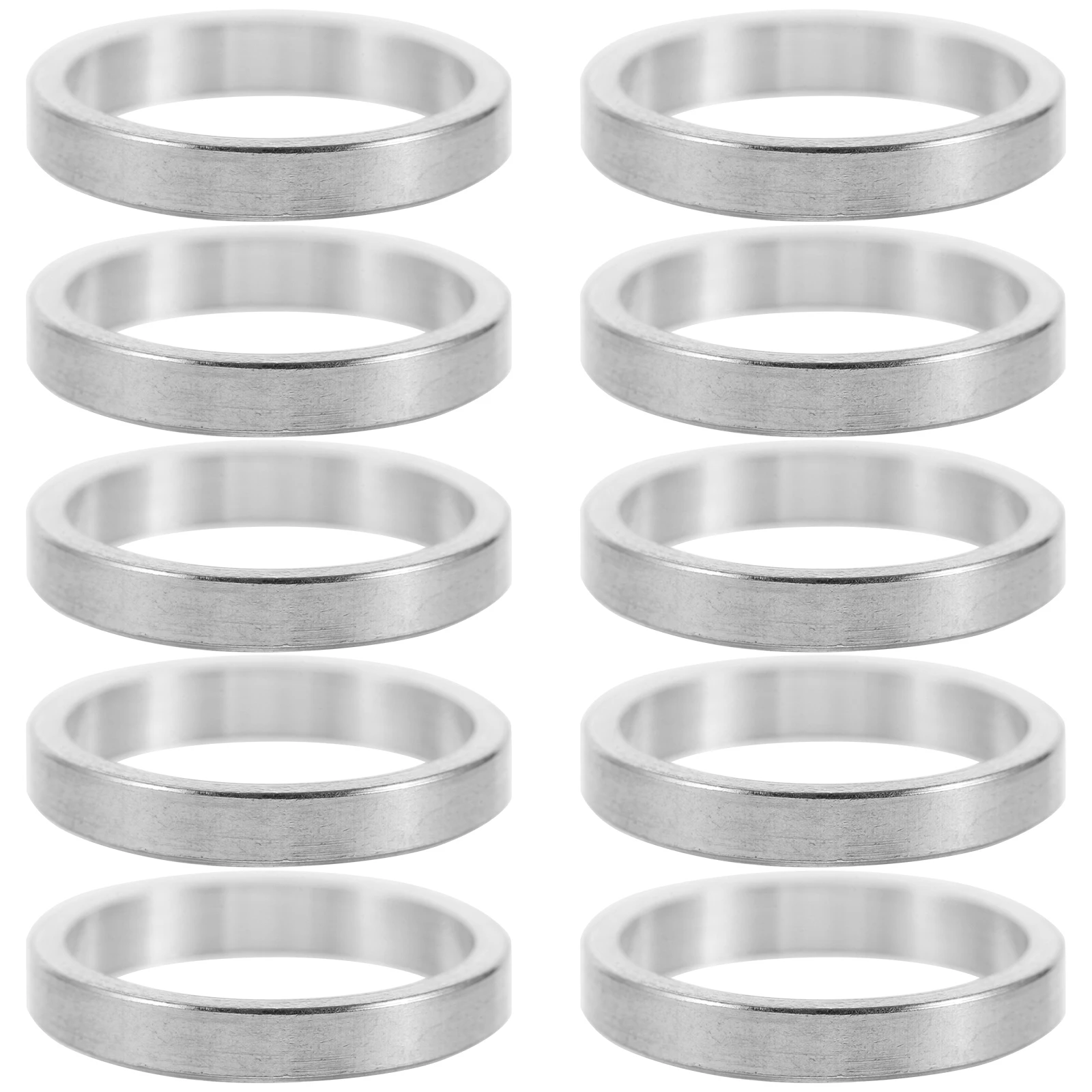 

10Pcs Bike Screw Washers Wide Application Design for Single to Double Chainring Conversion