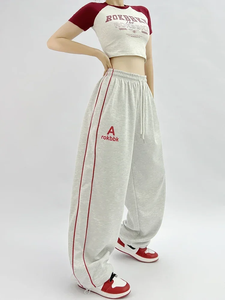 Jazz Jazz Gray SweatpantsHiphop Pants Kids Loose Suit Trend