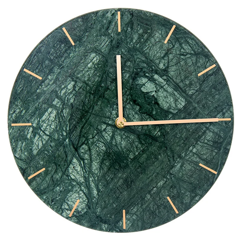 DSA simple marble wall clock sales office model room living room silent wall clock home wall decoration ornament