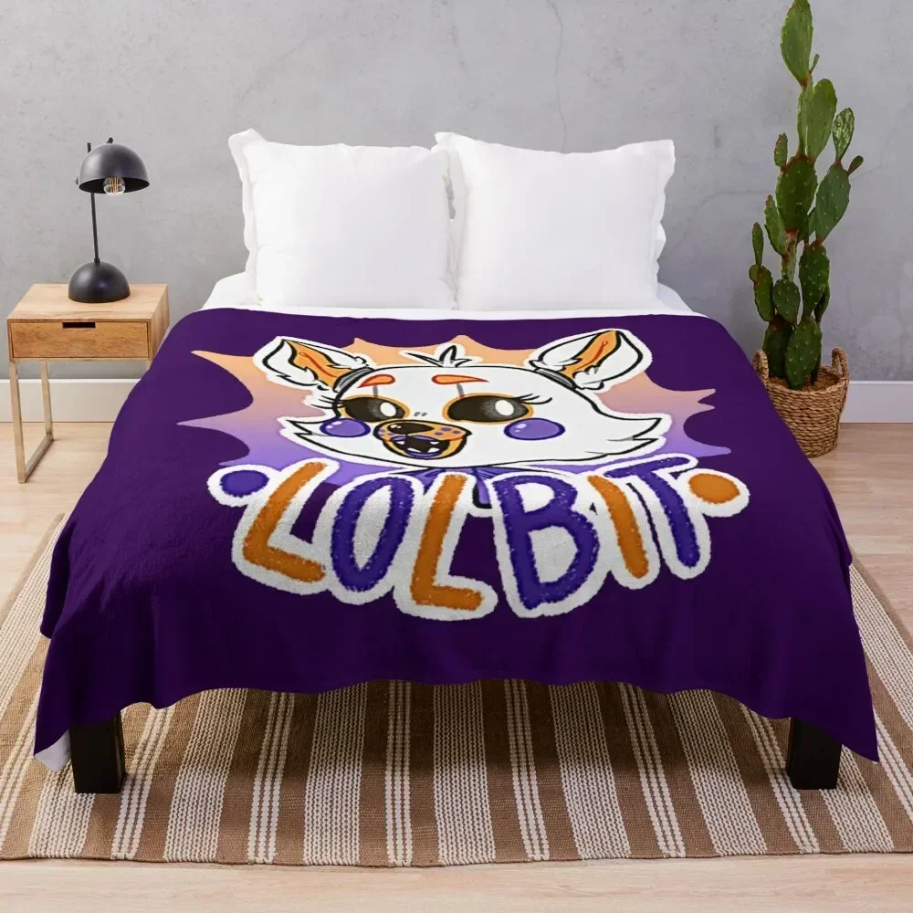 

FNaF: Lolbit Throw Blanket Summer Bed linens Sleeping Bag Winter beds Blankets