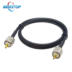 PL259 Cable RG58 CB Radio Cable PL-259 UHF Male to Male Extension Cable 50Ohm Low Loss RF Coaxial Cable Antenna Extension Jumper