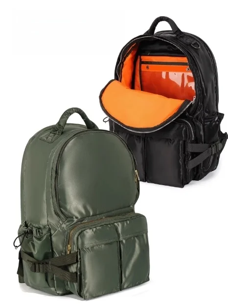Large Capacity Nylon Casual TANKER Backpack for Travel And Hiking Student Bookbag Unisex Shoulder Bag with Computer Compartment