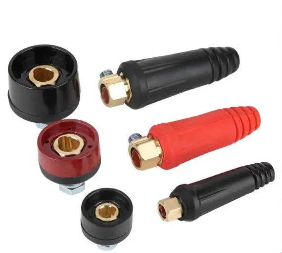 DKJ50-70 400A Welding Cable Male Connector Plug Welder Quick Fitting Male Cable Connector Plug Welding Machine