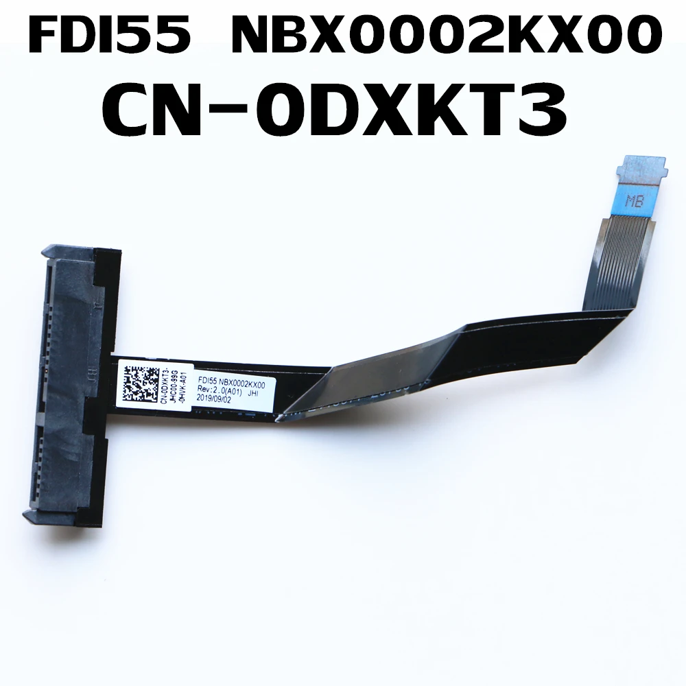 FDI55 NBX0002KX00 CN-0DXKT3 HDD CABLE FOR DELL INSPIRON 15-5593 SATA CABLE JACK HDD CABLE