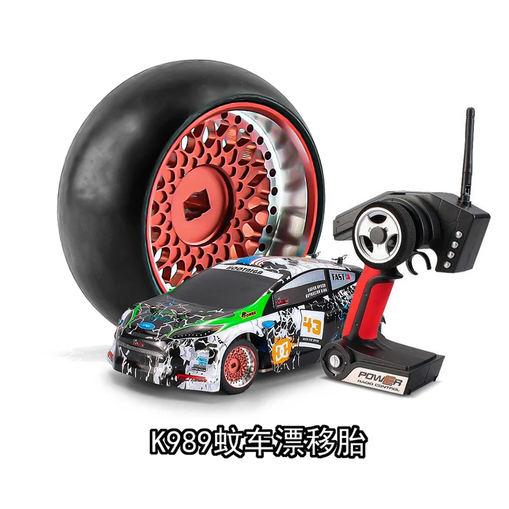 Hartplastik Drift Reifen Reifen Metall Felge für Wltoys 284131 K969 K989 Kyosho Mini-Z 1/28 RC Auto upgrades Teile