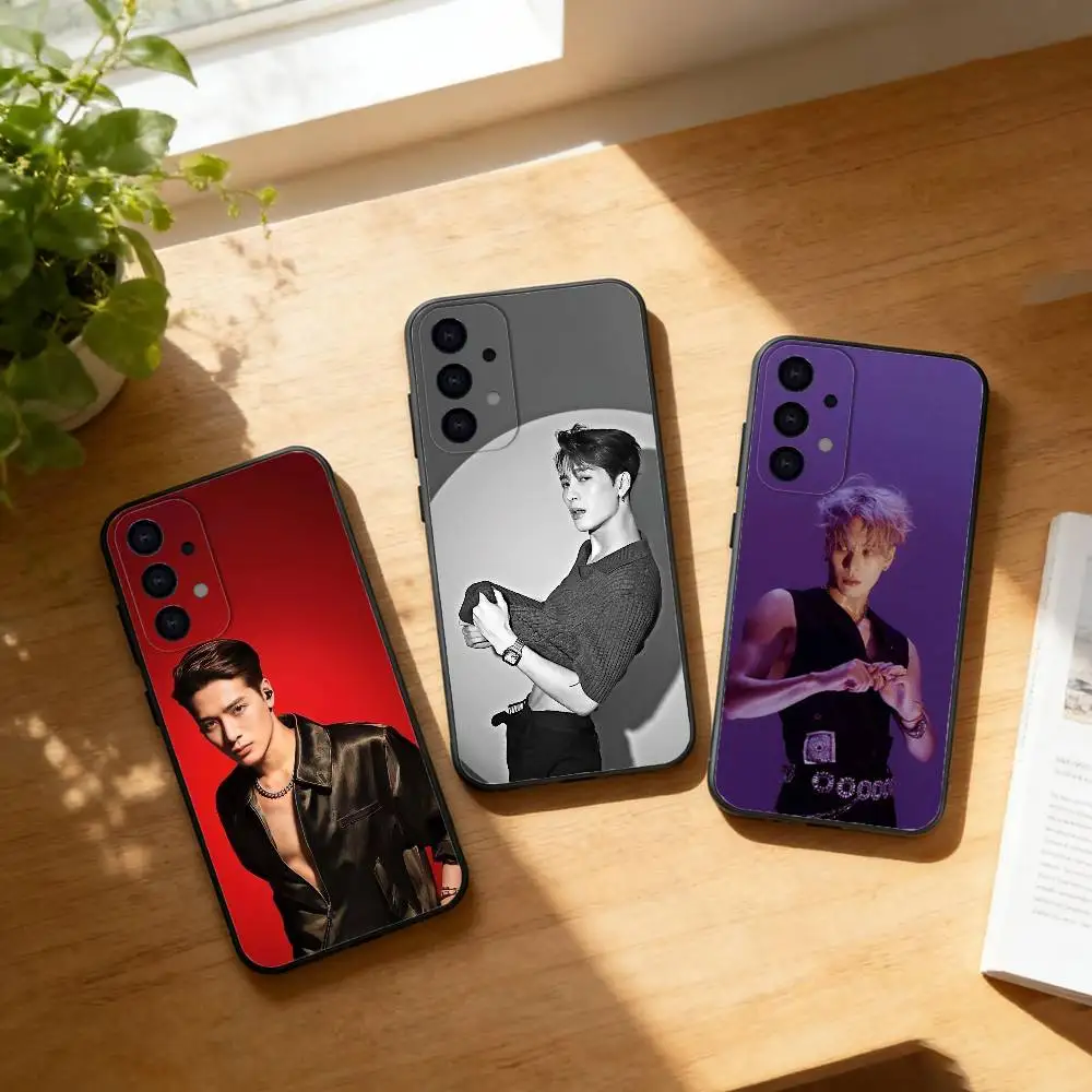 J-Jackson Wang Phone Case For Samsung S25,S24,S21,S22,S23,S30,Ultra,S20,Plus,Fe,Lite Black Shell