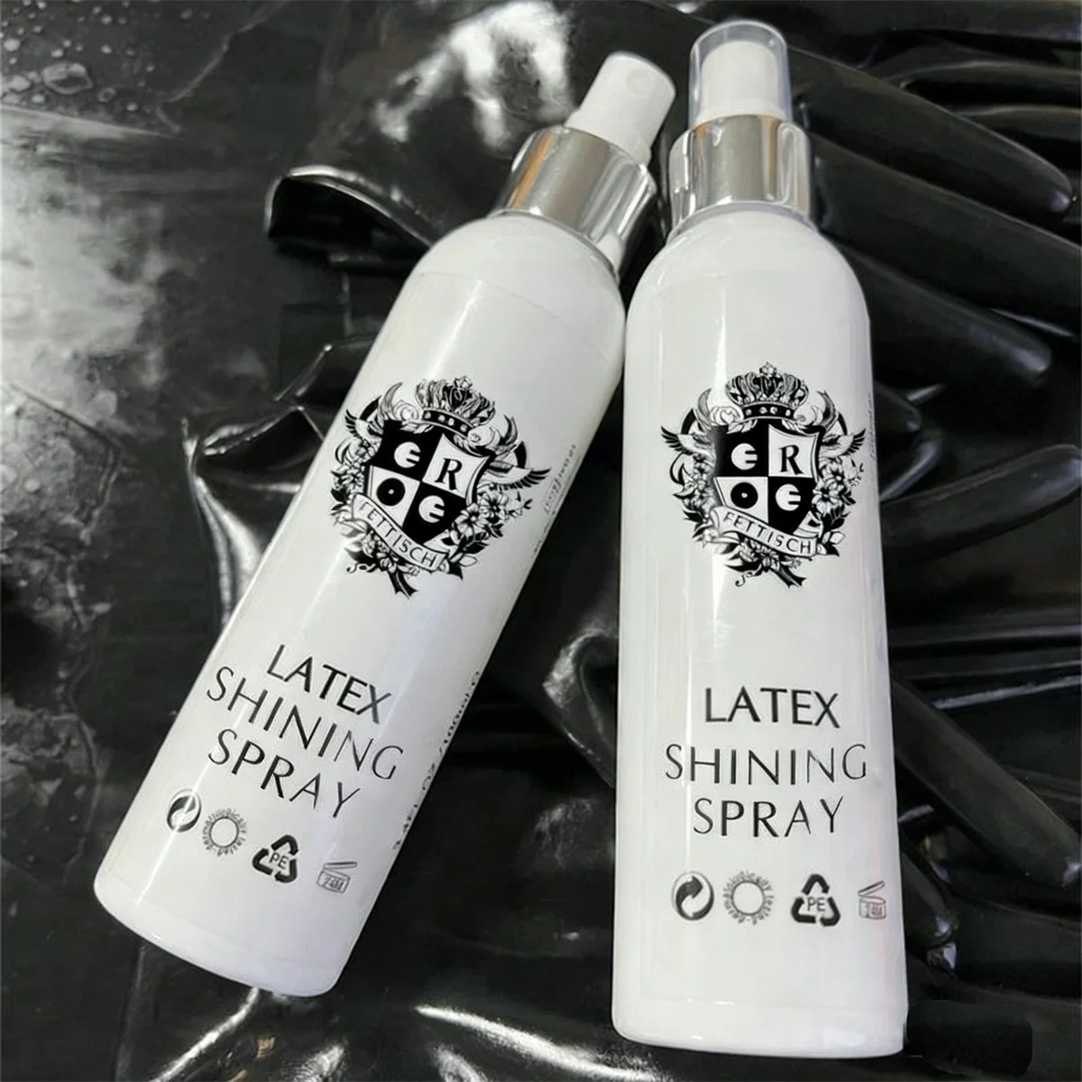 Latex glänzendes Spray EROe Fettishc SPECIALS Care LATEX DRESSING AID Care Latex Dessous polierter Latex-Body glänzend