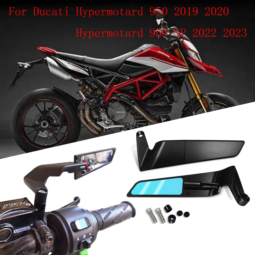 For Ducati Hypermotard 950 2019 2020 Hypermotard 950 motorcycle accessories rearview mirror wind wing side rear view reversing