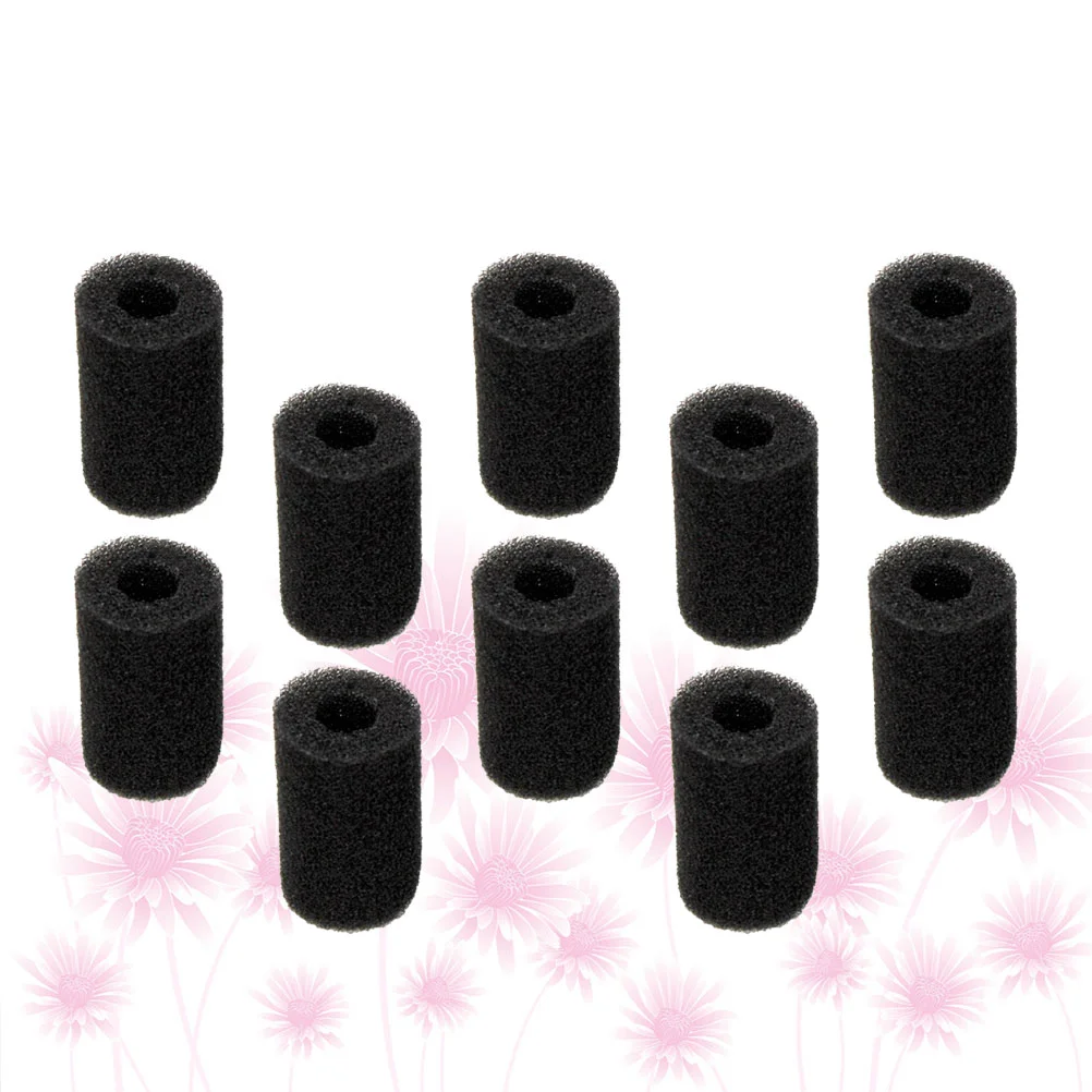 

10 PCS Freshwater Filter Aquarium Sponge Pre-filter Debris Prevention Fish Tank Small Size