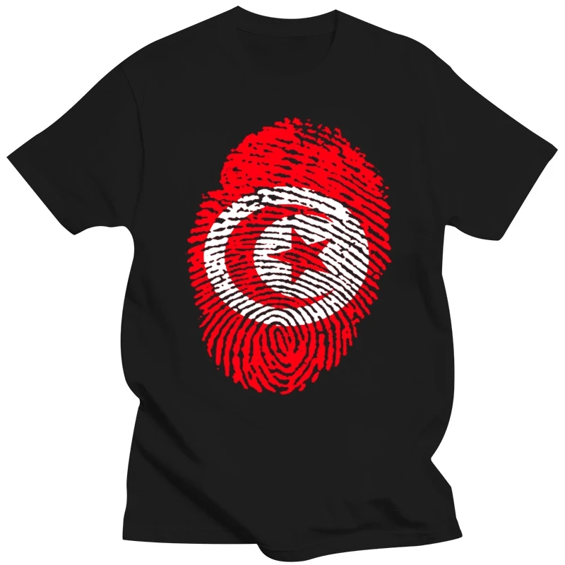 TUNISIA Tshirt Men DIY Free Custom made Tunisia flag fingerprint T Shirt nation flag tunisie islam arabic arab tunisian clothing