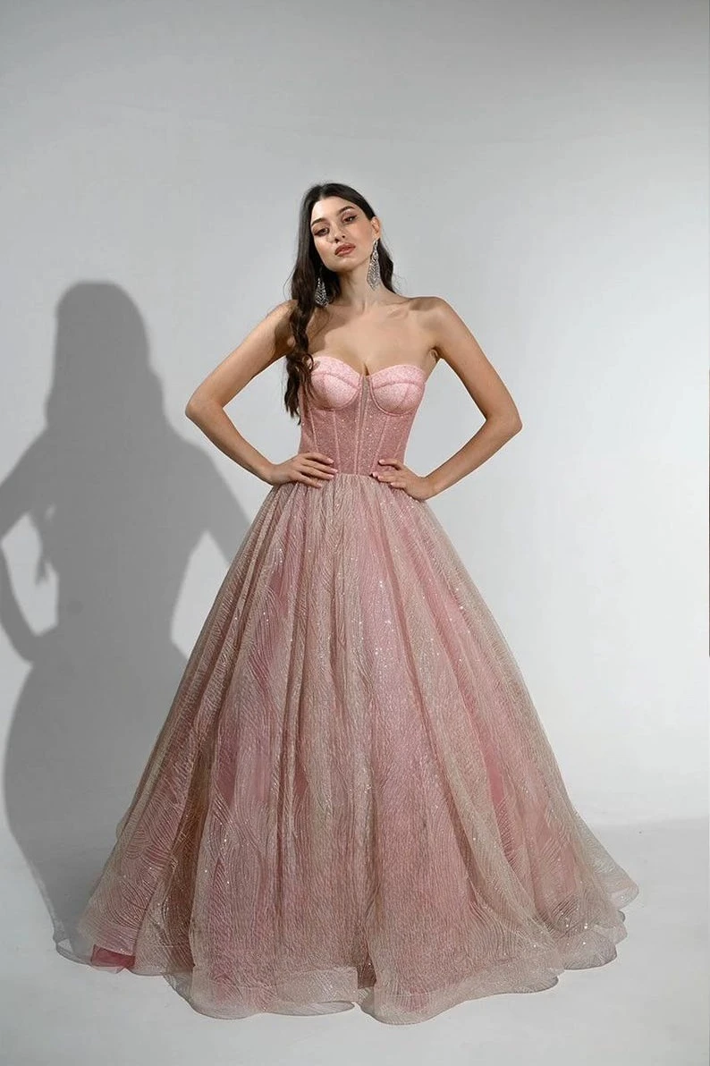 Свадебное платье для гостей, цветное румяное свадебное платье, корсет, блестящее бальное платье, вечернее платье для выпускного вечера, тюлевое вечернее роскошное платье