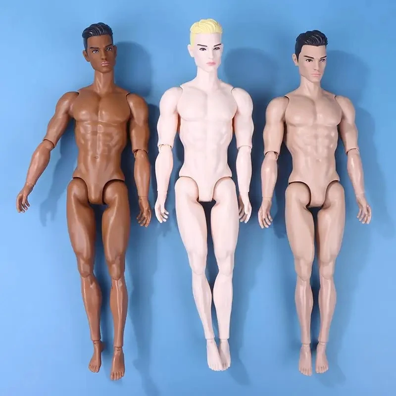 2025 New 1/6 Original Design Male Doll White/Normal/Dark Brown Skin 26CM/35cm Strong Man Model Joints Movable Figure Toy Body