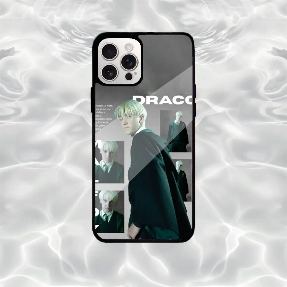 حافظة هاتف ممثل D-Draco Malfoy لهاتف iPhone17,16,15,14,13,12,11 Plus، Pro Max شحن لاسلكي مغناطيسي Magsafe #5