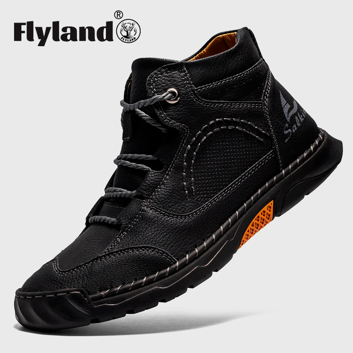 Flyland Herren stiefel neue klassische Retro Stiefeletten Herrenmode weiches Leder kurze Stiefel männlich britische Freizeit schuhe Gig Größe