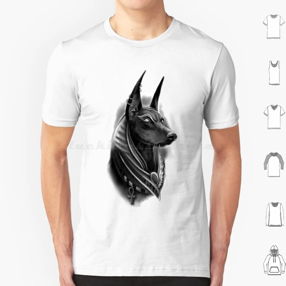 Anubis Re-Imagined T Shirt Men Women Kids 6Xl Watercolor Watercolour Water Color Colour Rose Leaf Leaves Tattoo Pretty