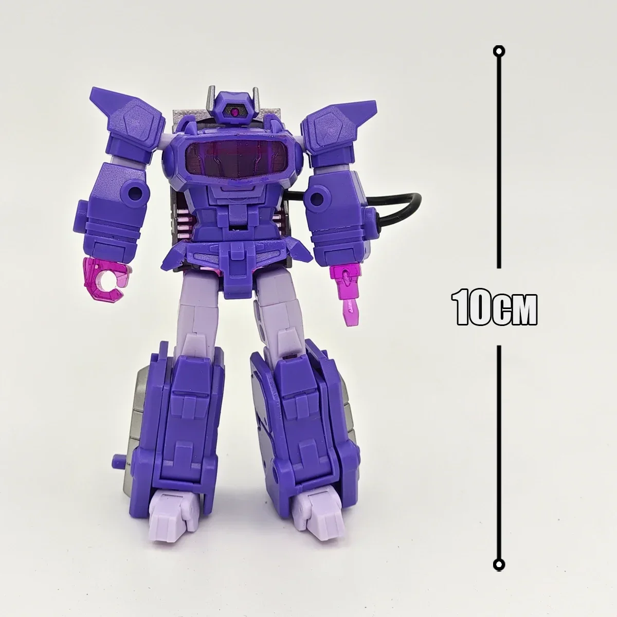 In Stock Transforming Toys PocketToys PT03 Shockwave G1 Animated Version Small Scale Robot Model Action Figures Collection Gift