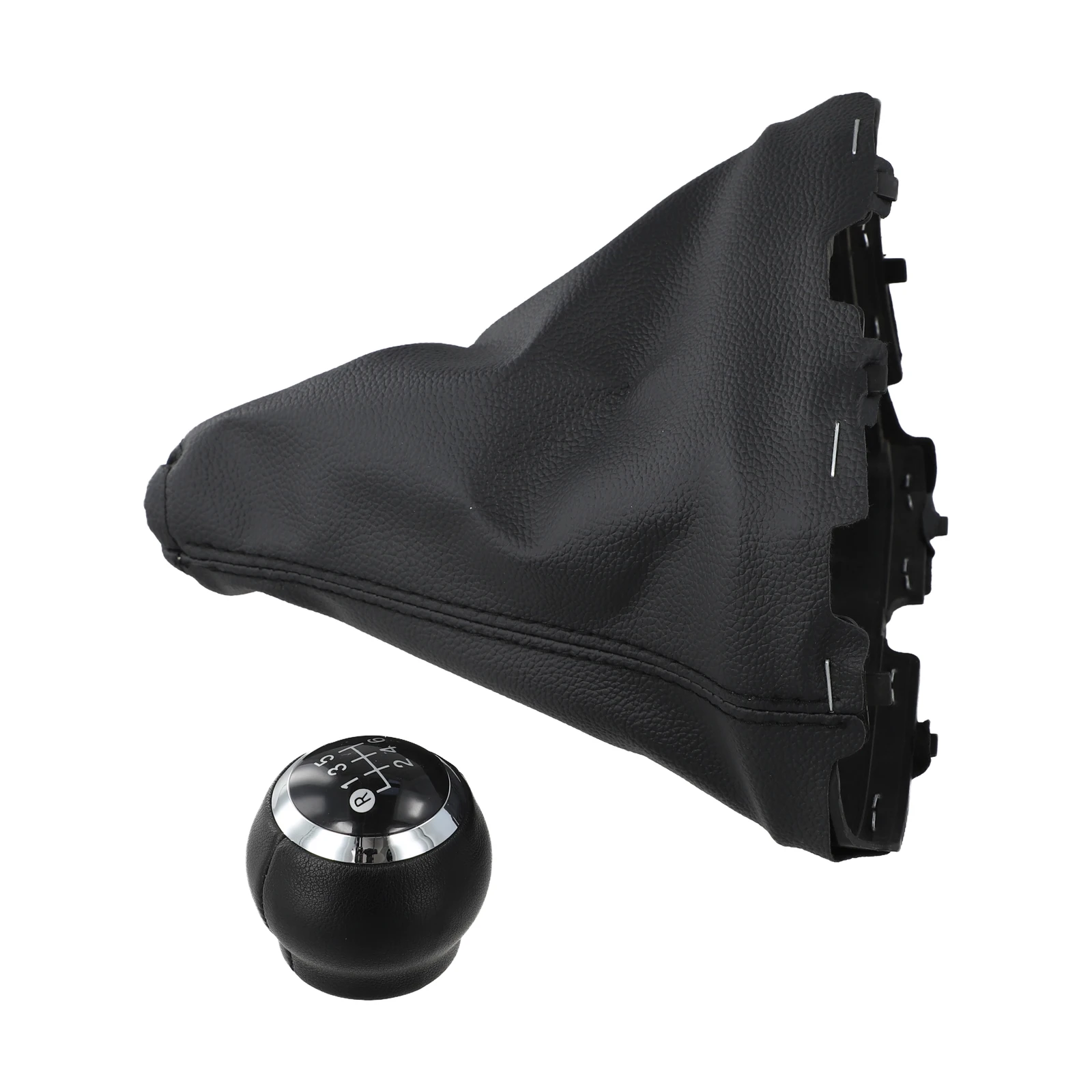 Gear Shift Knob Gear Shift Boot 6 Speed Shift Knob Easy Installation Enhanced Grip Performance Interior Elegance