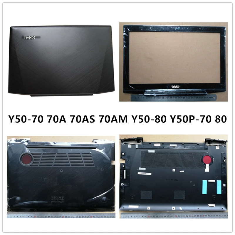 

New laptop For Lenovo Y50-70 70A 70AS 70AM Y50-80 Y50P-70 80 LCD Back Cover Top Case/Front Bezel/Palmrest/Bottom Base Cover Case