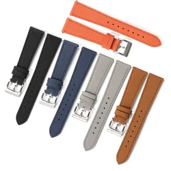 Quick Release Watch Strap for Smartwatch Ultra Series 9 Vintage Genuine Leather Watch Band for Seiko 18mm 20mm Wristband