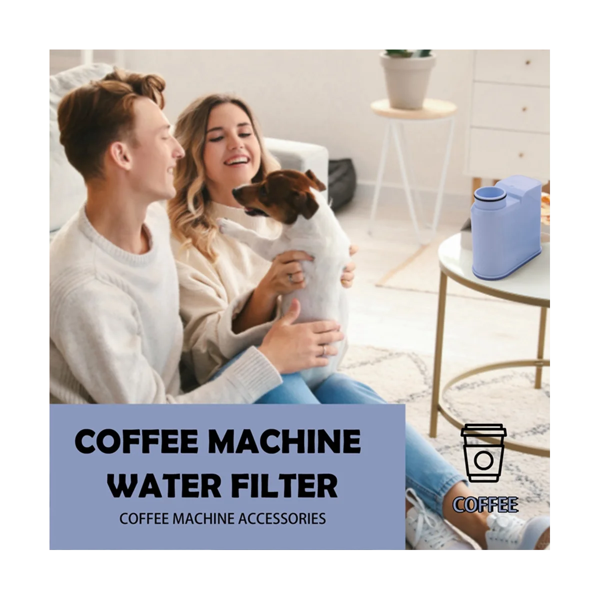 3Pcs Replacement Coffee Machine Water Filter for Filters Descaling CA6903/10/00/01/22/47 CMF009