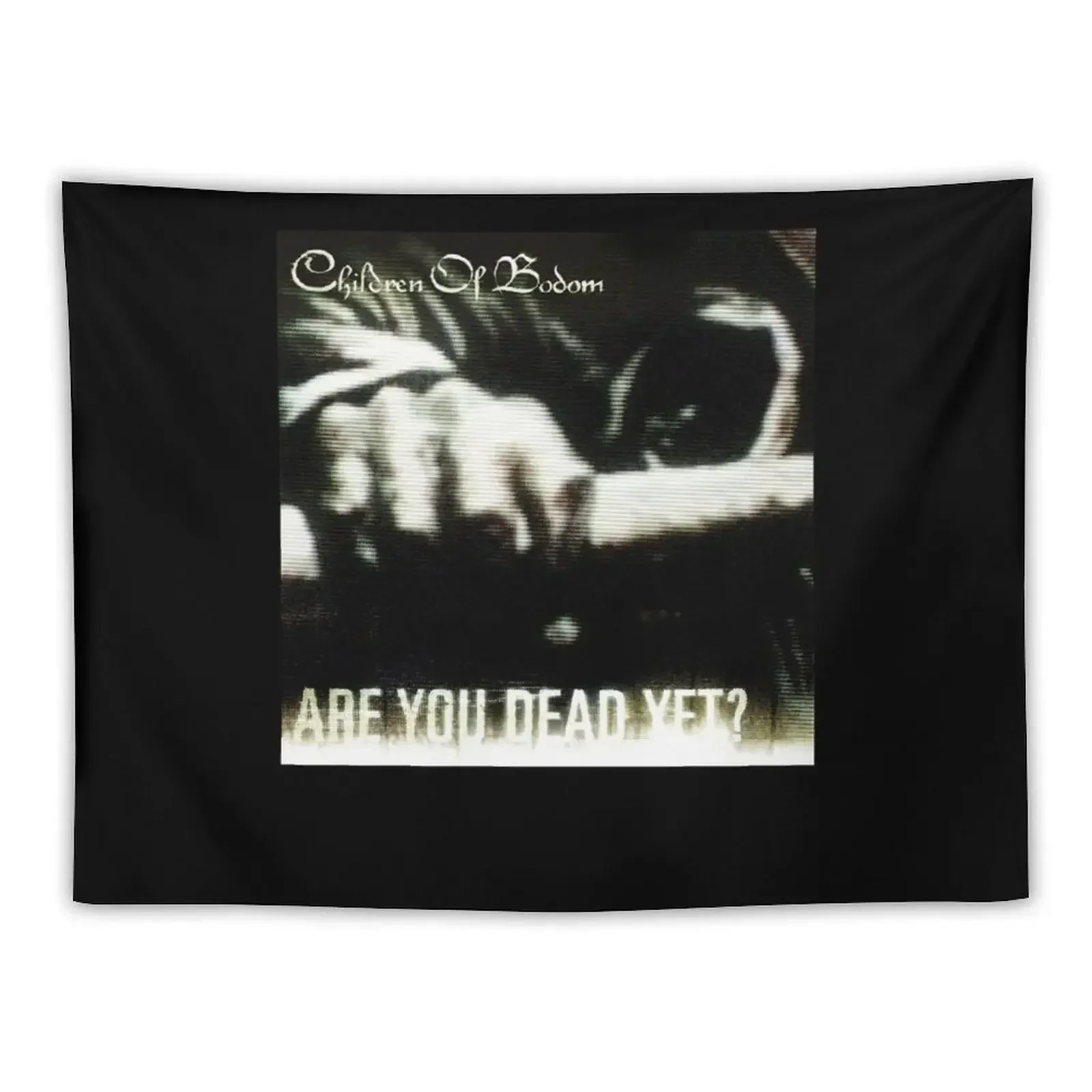 

Children Of Bodom Are You Dead Yet Album Cover Tapestry Room Ornaments Room Decorations Aesthetic Tapestry