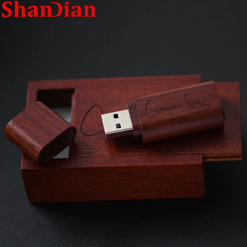 حر مخصص شعار الإبداعية هدية محرك فلاش USB 64 جيجابايت التصوير هدية القلم محركات 32 جيجابايت ذاكرة عصا خشبية 2.0 U القرص 16 جيجابايت 8 جيجابايت 4 جيجابايت
