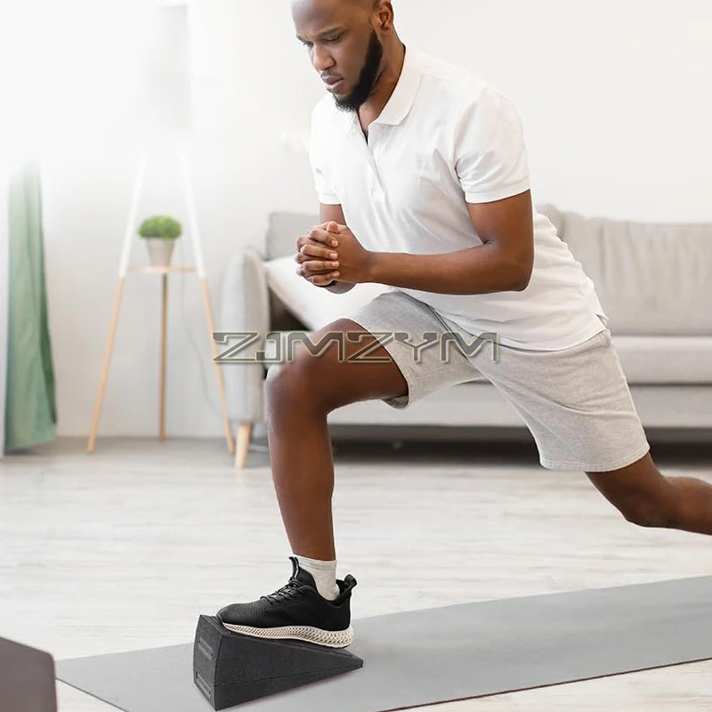 Slant Board Squat Wedge Wadenstrecker für Physiotherapiegeräte, Plantarfasziitis, Ferse, Fußdehnung, Schienbeinschiene