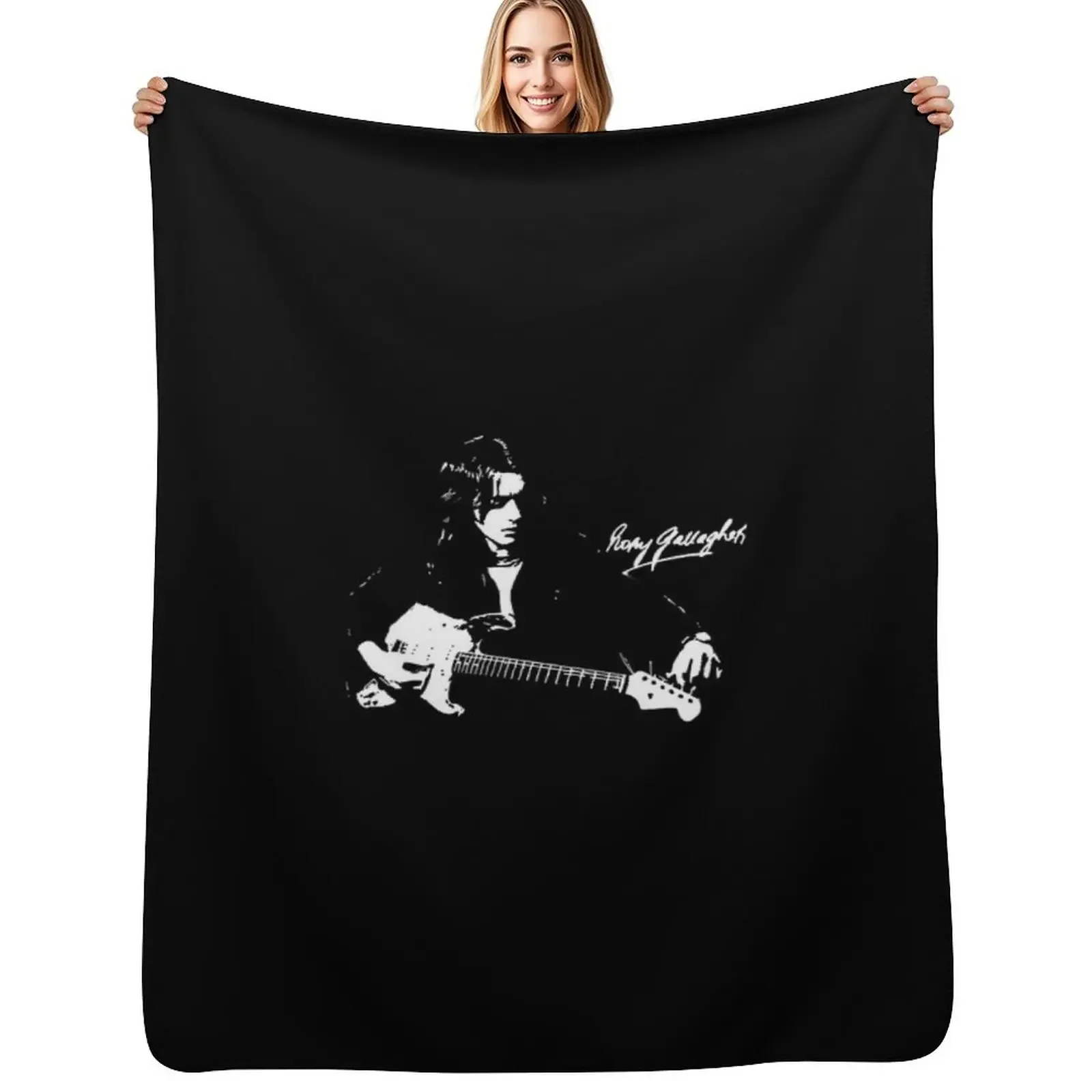 

rory gallagher Essential T-Shirt Throw Blanket Retros Softest For Baby Blanket