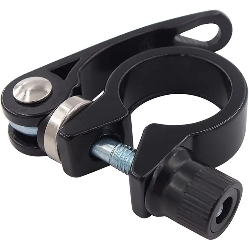 

1 Pc Bike Seat Post Clamp, 25.4mm Aluminum Alloy Seat Tube Clip Fits 22.2mm Seat Post Tube Bicycle Quick Release Seatpost Collar