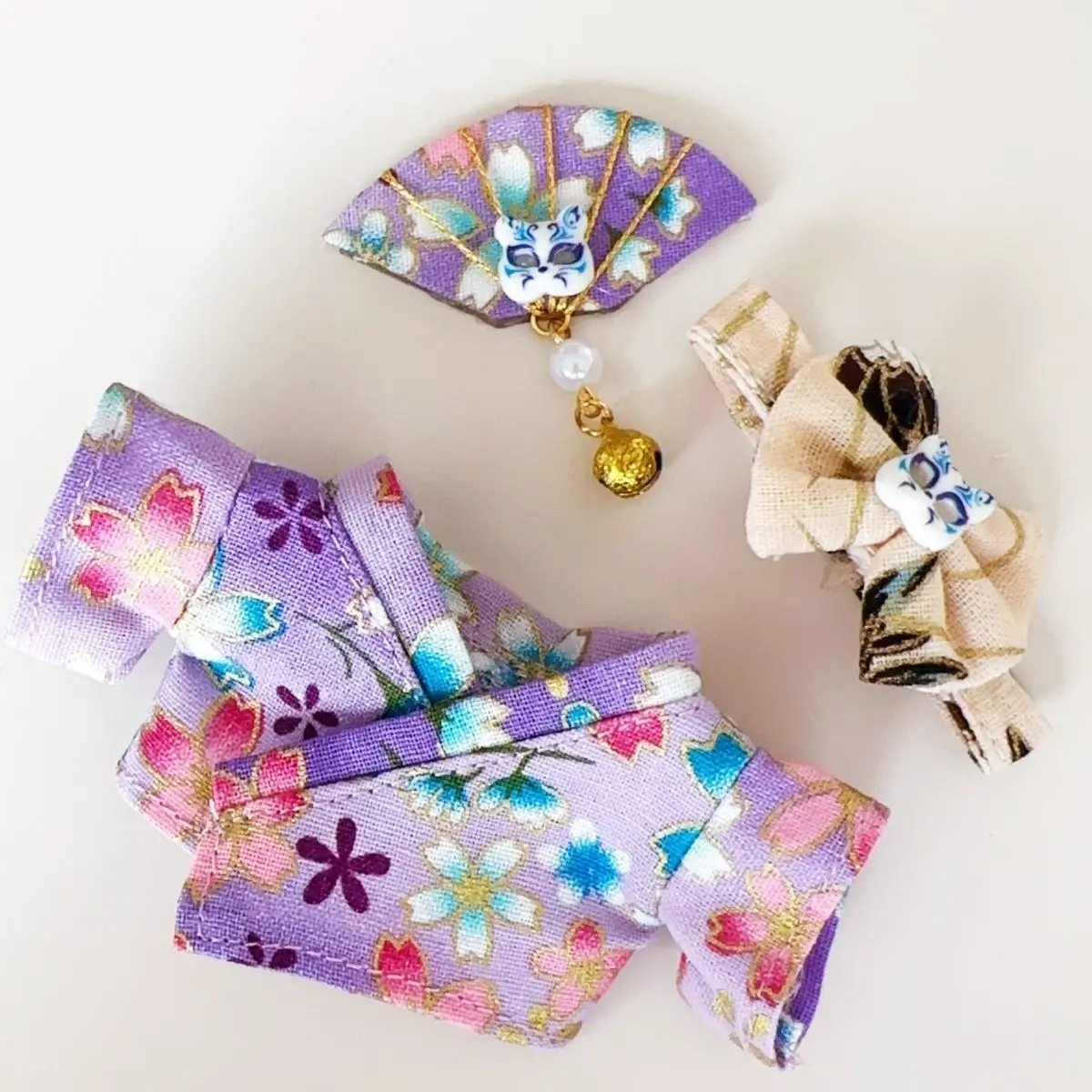 Ropa para muñecas Labubu 4,0, Kimono, albornoz, accesorios para muñecas, vestido cambiante para fiesta sentada, juguetes para jugar a las casitas, 10cm