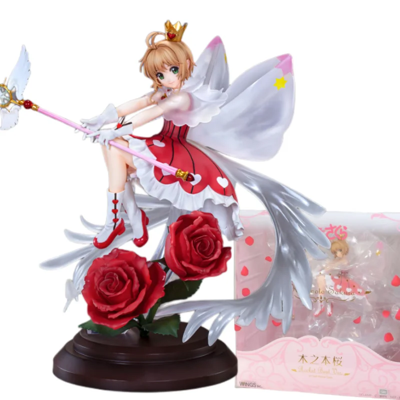 

Original Anime Cardcaptor Sakura Kinomoto Sakura Model Toy Desktop Ornament Pvc Model Cartoon Toy Anime Birthday Gift