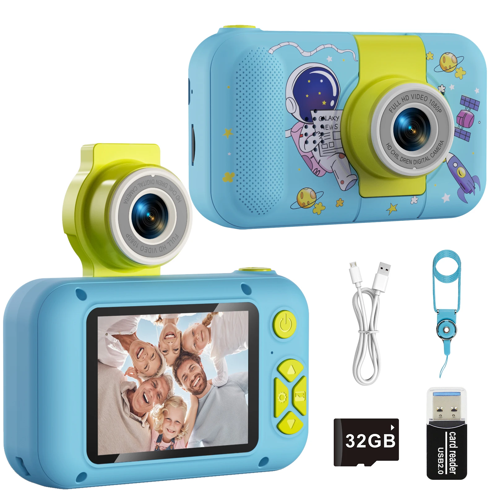 ARNSSIEN Kids Camera Toys for 3 4 5 6 7 8 9 10 11 12 Year Old Girls/Boys,Kids Digital Camera for Toddle.