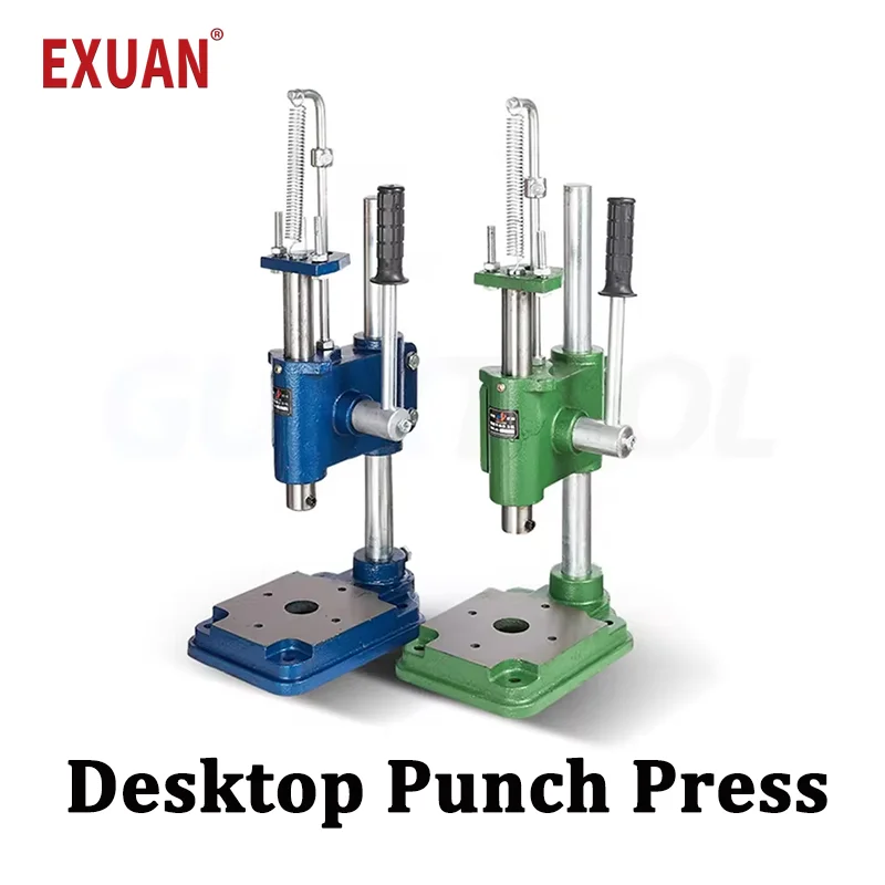 JM16 Desktop Manual Punch Press Holes Press Puncher Press Finale Machine Manual Die Cutting Machine Small Precision Punch Tools