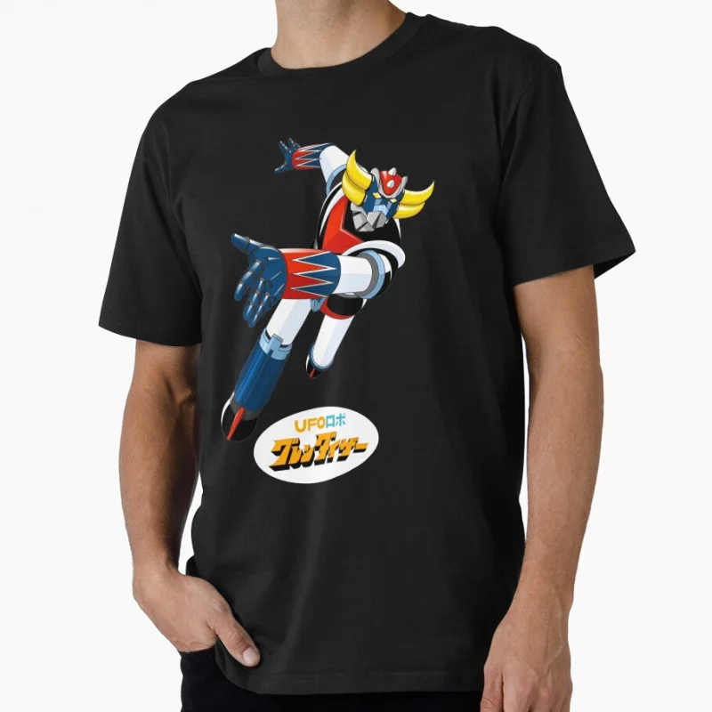 

Robo Gurendaizā 1224 Classic Mecha Аниме НЛО Робот Grendizer Подарочная футболка для мужчин Y2K одежда Топы всех размеров S-6XL Футболка с героями мультфильмов